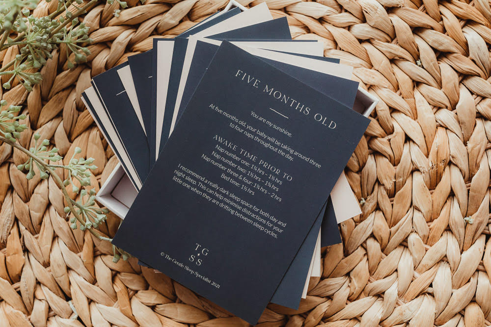 Milestone Cards by The Gentle Sleep Specialist